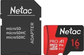 Netac P500 Extreme Pro 16GB NT02P500PRO-016G-R (с адаптером)