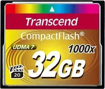 Transcend 1000x CompactFlash Ultimate 32GB (TS32GCF1000)