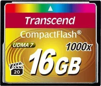 Transcend 1000x CompactFlash Ultimate 16GB (TS16GCF1000)