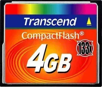 Transcend 133x CompactFlash 4 Гб (TS4GCF133)