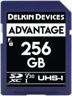 Delkin Devices SDXC Advantage UHS-I 256GB