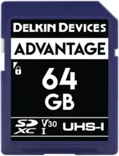 Delkin Devices SDXC Advantage UHS-I 64GB