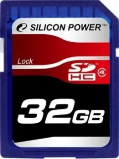 Silicon-Power SDHC Class 4 32 Гб (SP032GBSDH004V10)