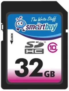 SmartBuy SDHC (Class 10) 32Gb (SB32GBSDHCCL10)