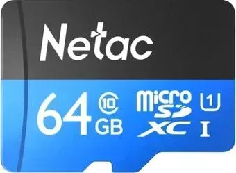 Netac P500 Standard 64GB NT02P500STN-064G-R + адаптер