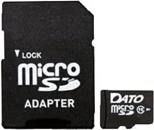Dato microSDHC DTTF016GUIC10 16GB (с адаптером)