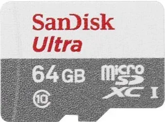 SanDisk Ultra microSDXC Class 10 UHS-I 64GB