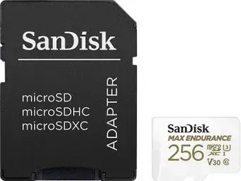 SanDisk Max Endurance microSDXC SDSQQVR-256G-GN6IA 256GB (с адаптером)