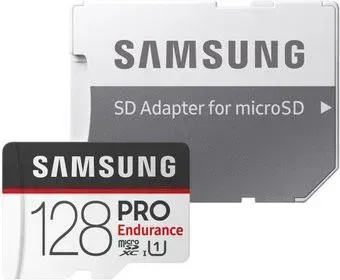 Samsung PRO Endurance microSDXC 128GB + адаптер
