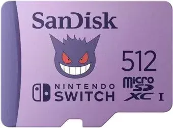SanDisk Pokemon microSD 512GB SDSQXAO-512G-GN6ZK