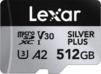 Lexar Professional SILVER PLUS microSDXC LMSSIPL512G-BNANG 512GB