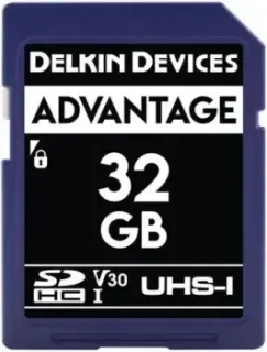 Delkin Devices SDHC Advantage UHS-I 32GB