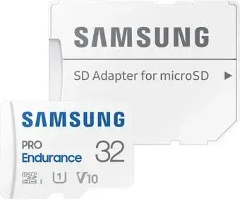 Samsung PRO Endurance+ microSDHC 32GB (с адаптером)