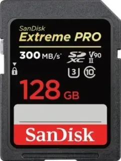 SanDisk Extreme Pro V90 SDXC 128GB SDSDXDK-128G-GN4IN