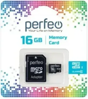 Perfeo PF16GMCSH10A (с адаптером)