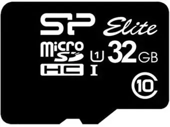 Silicon-Power microSDHC Elite UHS-1 (Class 10) 32GB [SP032GBSTHBU1V10]