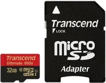 Transcend microSDHC UHS-I U1 Class 10 600x Ultimate 32GB (TS32GUSDHC10U1)