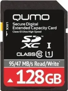 QUMO SDXC UHS-I U1 Class 10 128GB (QM128GSDXC10U1)