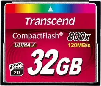 Transcend 800x CompactFlash Premium 32GB (TS32GCF800)