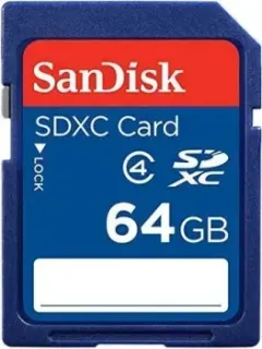 SanDisk SDXC Class 4 64GB (SDSDB-064G-B35)
