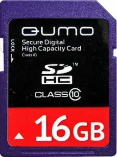 QUMO SDHC (Class 10) 16GB (QM16GSDHC10)