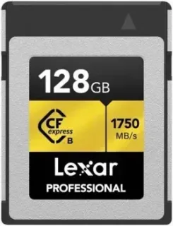 Lexar Professional CFexpress Type B Gold LCXEXPR128G-RNENG 128GB