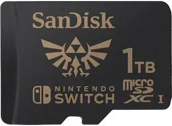 SanDisk Nintendo Switch Licensed Card The Legend of Zelda Edition microSDXC 1TB SDSQXAO-1T00-GN3ZN