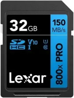 Lexar High-Performance 800x Pro SDHC LSD0800P032G-BNNNG 32GB