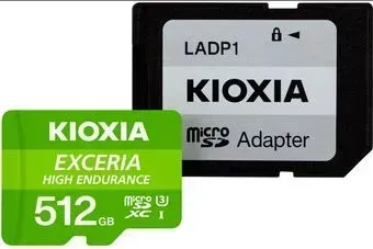 Kioxia Exceria High Endurance microSDXC LMHE1G512GG2 512GB (с адаптером)