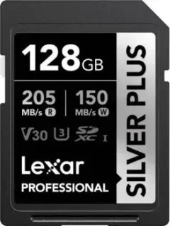 Lexar Professional SILVER PLUS SDXC LSDSIPL128G-BNNNG 128GB