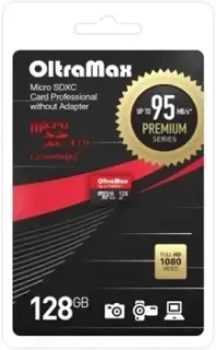 OltraMax Premium Series microSDXC 64GB OM128GCSDXC10UHS-1-PRU3 W