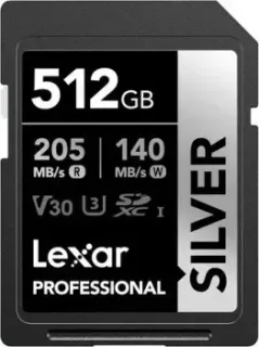 Lexar Professional SILVER SDXC LSDSILV512G-BNNNG 512GB