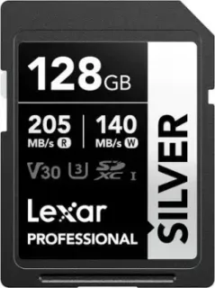 Lexar Professional SILVER SDXC LSDSILV128G-BNNNG 128GB