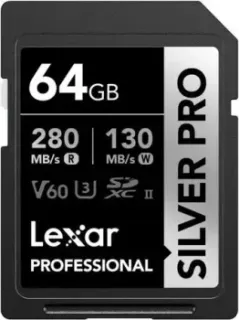 Lexar Professional SILVER PRO SDXC LSDSIPR064G-BNNNG 64GB