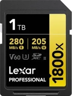 Lexar Professional 1800x SDXC LSD1800001T-BNNNG 1TB