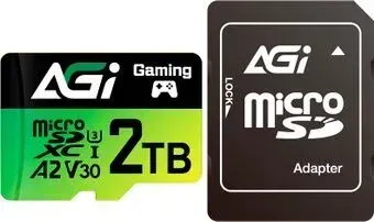 AGI TF138 Supreme Pro microSDXC 2TB AGI2T0GGSTF138 (с адаптером)