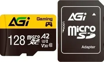 AGI TF138 Supreme microSDXC 128GB AGI128GGSTF138 (с адаптером)