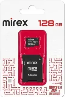 Mirex microSDXC 13613-AD3UH128 128GB (с адаптером)