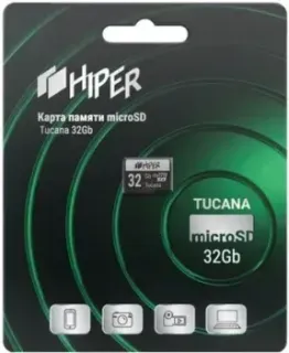 Hiper microSDHC 32GB Class 10 UHS-1 U3 HI-MSD32GU3V30