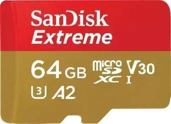 SanDisk Extreme SDSQXAH-064G-GN6MA microSDXC 64GB