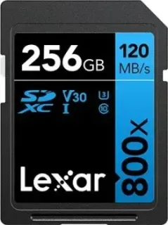 Lexar High-Performance 800x SDXC LSD0800256G-BNNNG 256GB