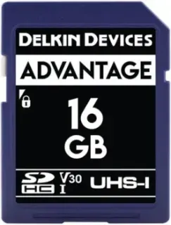 Delkin Devices SDHC Advantage UHS-I 16GB