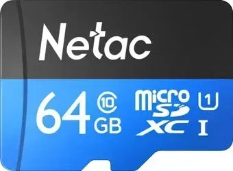 Netac P500 Standard microSDXC 64GB NT02P500STN-064G-N (OEM, 50 шт.)