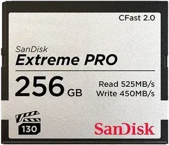 SanDisk Extreme PRO CFast 2.0 SDCFSP-256G-G46D 256GB