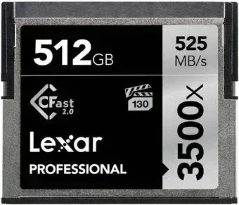 Lexar Professional 3500x CFast 2.0 LC512CRB3500 512GB