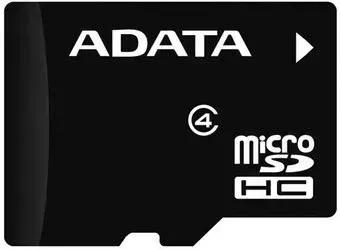 ADATA microSDHC (Class 4) 16Gb (AUSDH16GCL4-RA1)