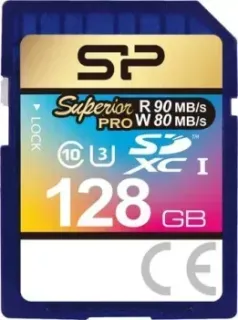 Silicon-Power Superior Pro SDXC SP128GBSDXCU3V10 128GB