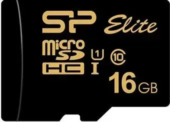 Silicon-Power Elite Gold microSDHC SP016GBSTHBU1V1G 16GB