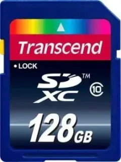 Transcend SDXC (Class 10) 128 Гб (TS128GSDXC10)
