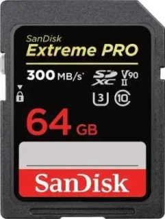 SanDisk Extreme Pro V90 SDXC 64GB SDSDXDK-064G-GN4IN